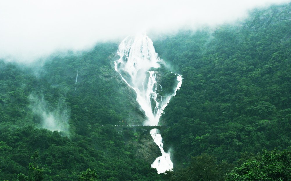 Magical waterfalls of goa