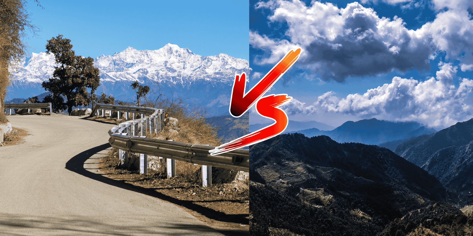 Kanatal vs Mussoorie