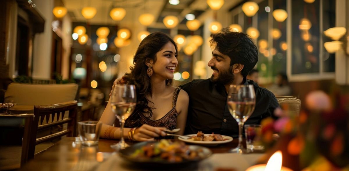 Romantic dinner spots in Gurugram