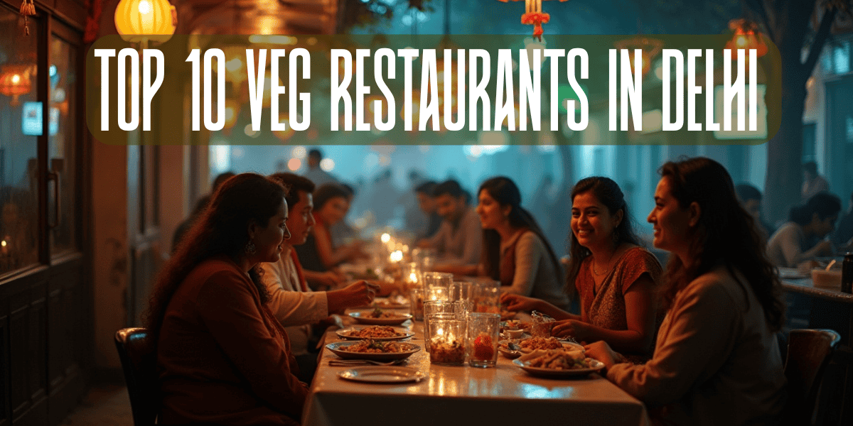 Top 10 Veg Restaurants in Delhi